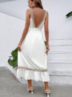 Rochie Midi Nevara Alba - imagine 2