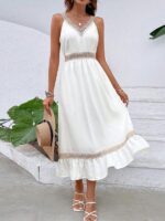 Rochie Midi Nevara Alba - imagine 5