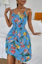 Rochie Scurta Mariba Albastra