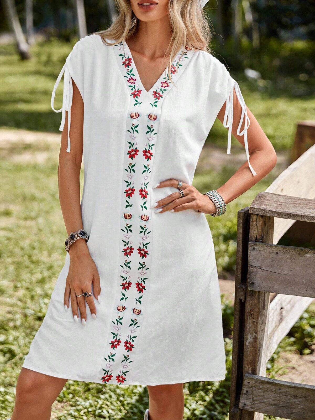 Rochie Scurta Aurora Alba