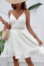 Rochie Scurta Torinas Alba