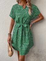 Rochie Scurta Quinn Verde