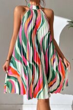 Rochie Scurta Haris Multicolora