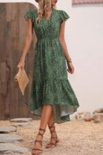Rochie Midi Nalosia Verde