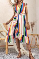 Rochie Midi Atena Multicolora