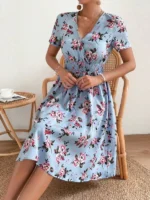 Rochie Scurta Flair Bleu - imagine 16