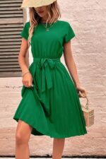 Rochie Scurta Aronia Verde
