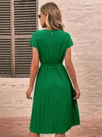 Rochie Scurta Aronia Verde - imagine 2