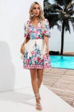 Rochie Scurta Flair Bleu - imagine 45
