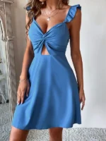 Rochie Scurta Flair Bleu - imagine 50