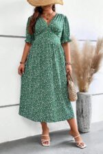Rochie Midi Kole Verde - Marimi Mari