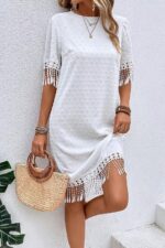 Rochie Scurta Maura Alba