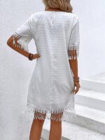 Rochie Scurta Maura Alba - imagine 2