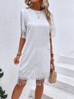 Rochie Scurta Maura Alba - imagine 3