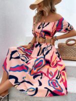 Rochie Midi Osiris Multicolora - imagine 4