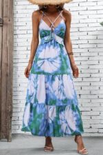 Rochie Midi Silvica Multicolora
