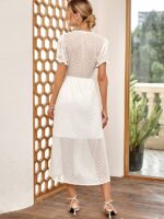 Rochie Midi Zamfira Alba - imagine 2