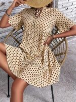 Rochie Scurta Elanti Galbena