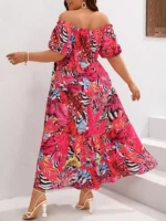 Rochie Lunga Parker Rosie - Marimi Mari - imagine 2