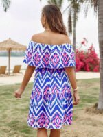 Rochie Scurta Reagan Multicolora - imagine 2