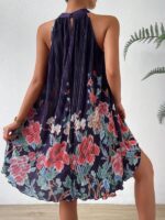 Rochie Scurta Shelas Bleumarin - imagine 2