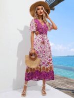 Rochie Midi Ganya Multicolora - imagine 5