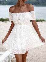 Rochie Scurta Adelaide Alba - imagine 4