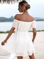 Rochie Scurta Adelaide Alba - imagine 2