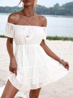Rochie Scurta Adelaide Alba - imagine 3