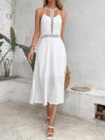 Rochie Midi Carter Alba - imagine 5