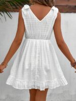 Rochie Scurta Margot Alba - imagine 2