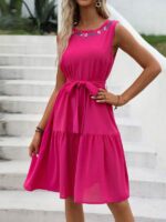 Rochie Midi Hadley Roz - imagine 4