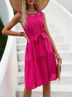 Rochie Midi Hadley Roz - imagine 5