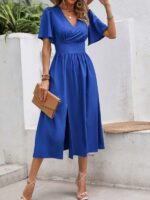 Rochie Midi Anita Albastra - imagine 2