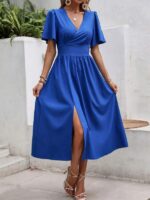 Rochie Midi Anita Albastra - imagine 4