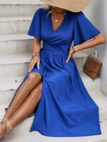 Rochie Midi Anita Albastra - imagine 3