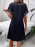 Rochie Scurta Kendell Neagra - imagine 2
