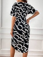 Rochie Scurta Rayna Neagra - imagine 2