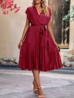 Rochie Midi Rowan Grena - imagine 3