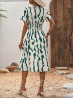 Rochie Midi Fabia Multicolora - imagine 2