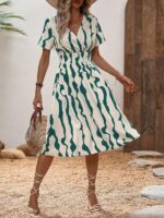 Rochie Midi Fabia Multicolora - imagine 4