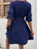 Rochie Scurta Marley Bleumarin - imagine 2