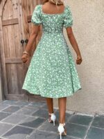 Rochie Midi Rylee Verde - imagine 2