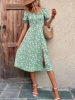 Rochie Midi Rylee Verde - imagine 4