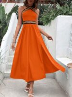 Rochie Midi Artemis Portocalie