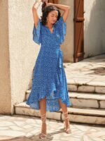 Rochie Midi Juliette Albastra