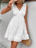 Rochie Scurta Margot Alba