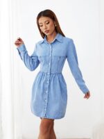 Rochie Scurta Emma Denim