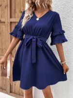 Rochie Scurta Marley Bleumarin