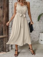 Rochie Lunga Hazel Bej
